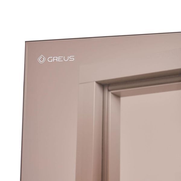 Скляні двері для хамама GREUS Exclusive 70/200 бронза 2 петлі 109228 фото