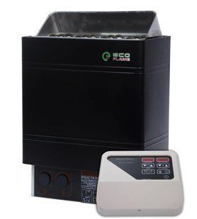 Електрокам'янка для сауни та лазні EcoFlame AMC 60-D 6 кВт + пульт CON4 106482 фото