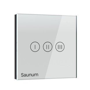 Пульт керування для клімат-контролю SAUNUM Base Touch білий 9_112033 фото