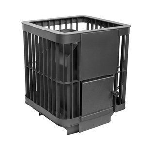 Дровяная печь для бани и сауны PAL PL-20 anthracite 32851 фото